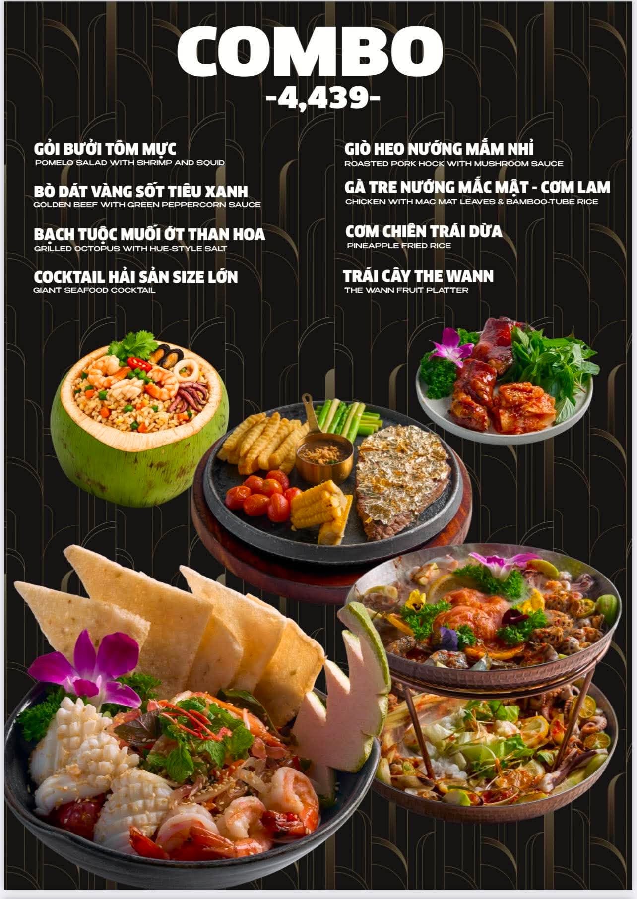 Menu The Wann — Food · Combo 5