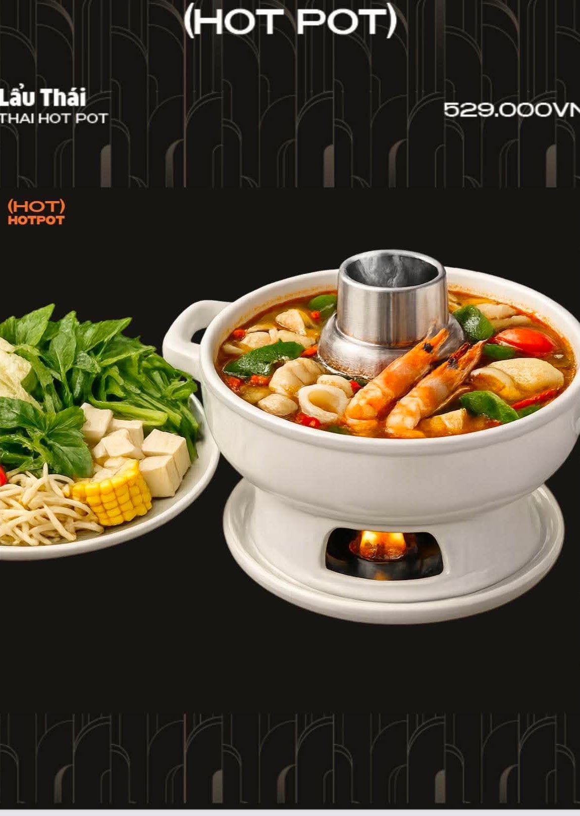 Thực đơn The Wann — Lẩu